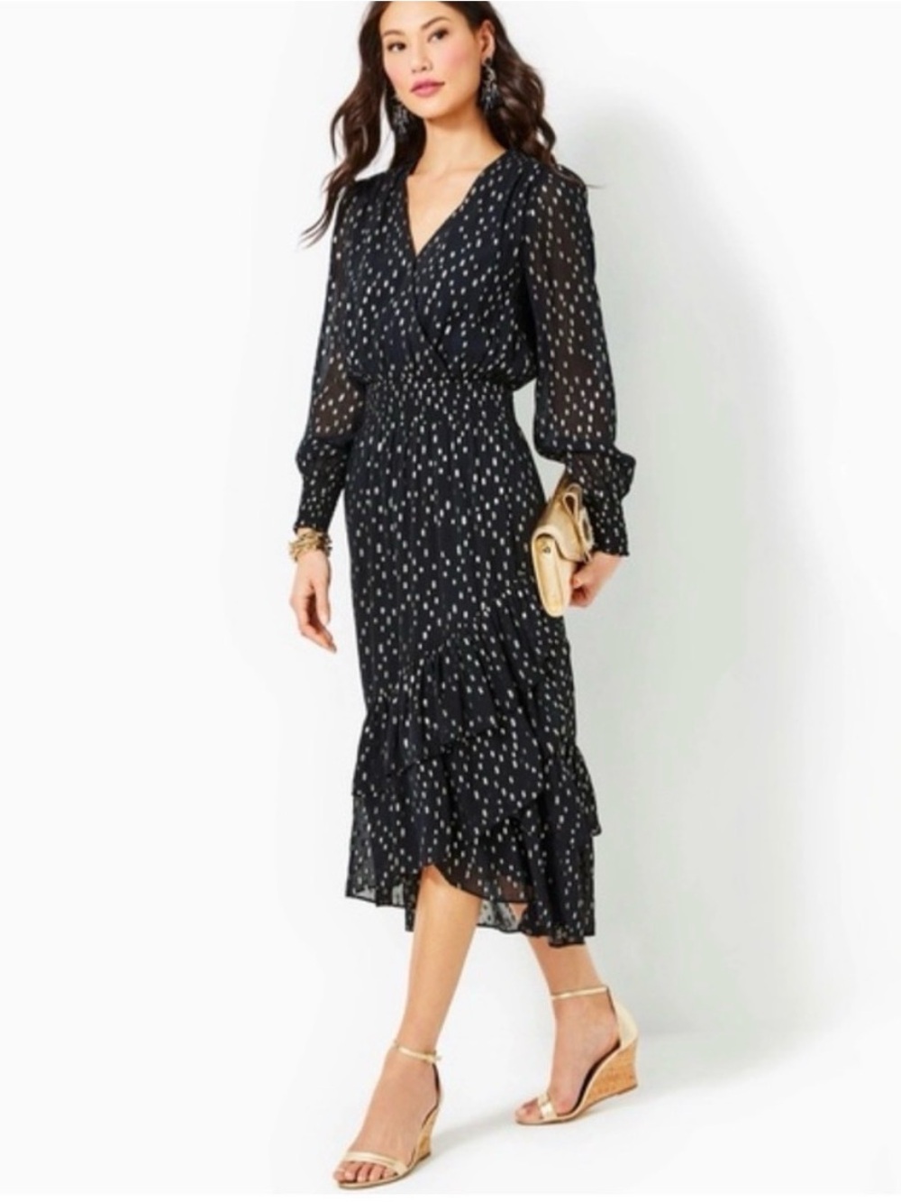 EUC Lilly Pulitzer Cristiana Midi Dress size 10